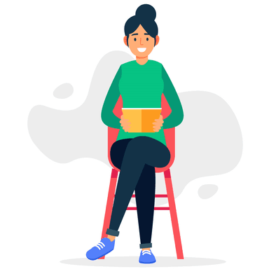 Geheel onafhankelijk vector graphic